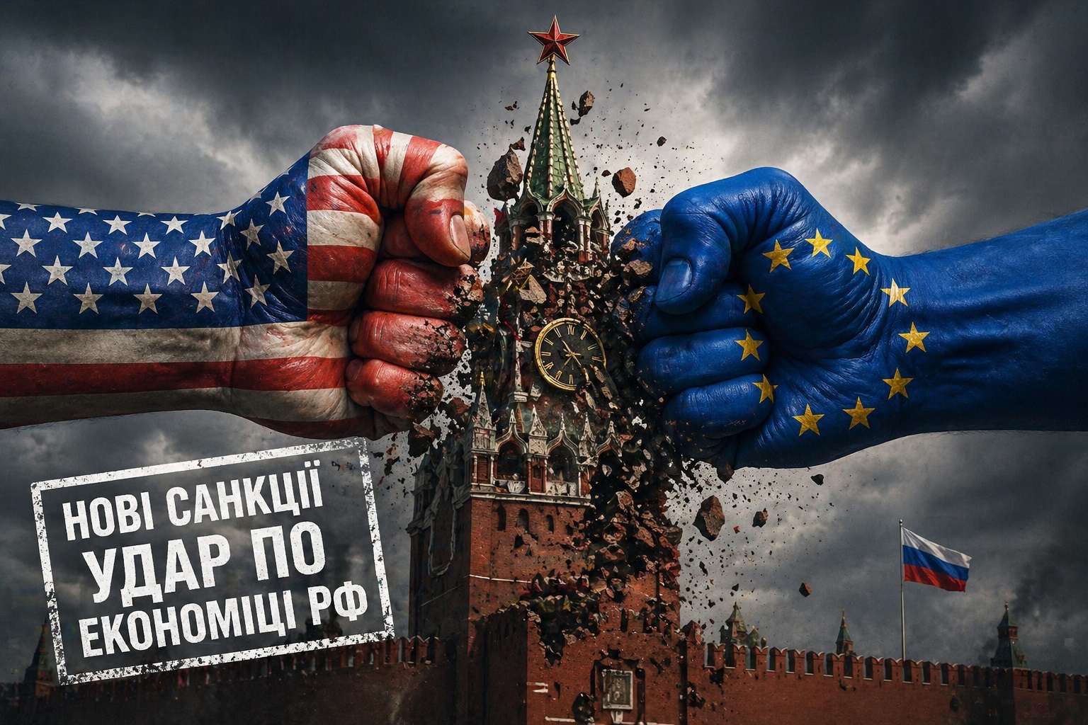 США та ЄС готують нові санкції: удар по економіці РФ
